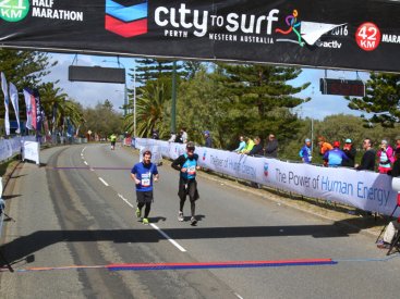 City to Surf, 2016 &#8211; Crossing The Line